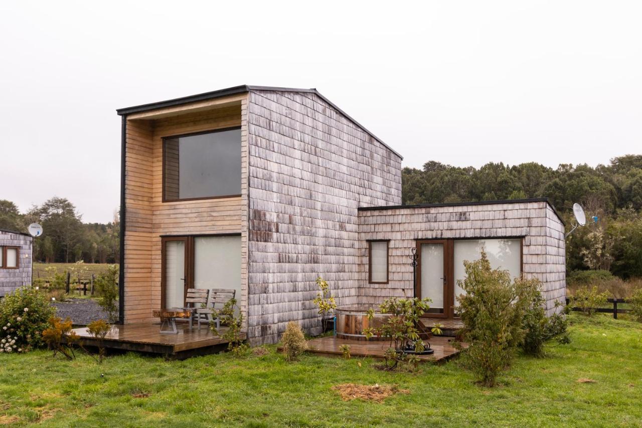 Cabanas Arrayanes De Huillinco En Chiloe Chonchi Exterior foto